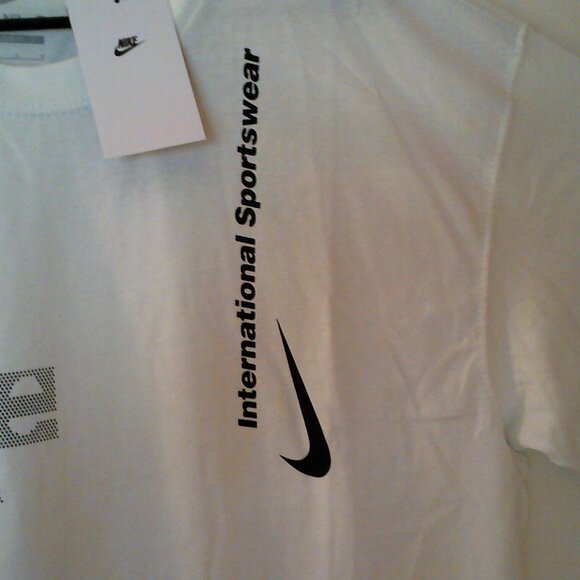 NEW NIKE SPORTWEAR "Trademark Max90 Tee" MEN'S OFF-WHITE T-SHIRT L HQ9262-100 - Picture 3 of 12